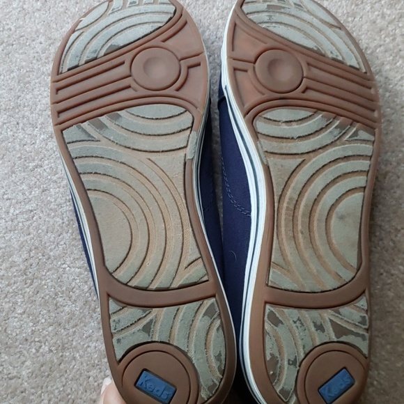 Keds navy and white canvas sneakers size 8 - Picture 4 of 7
